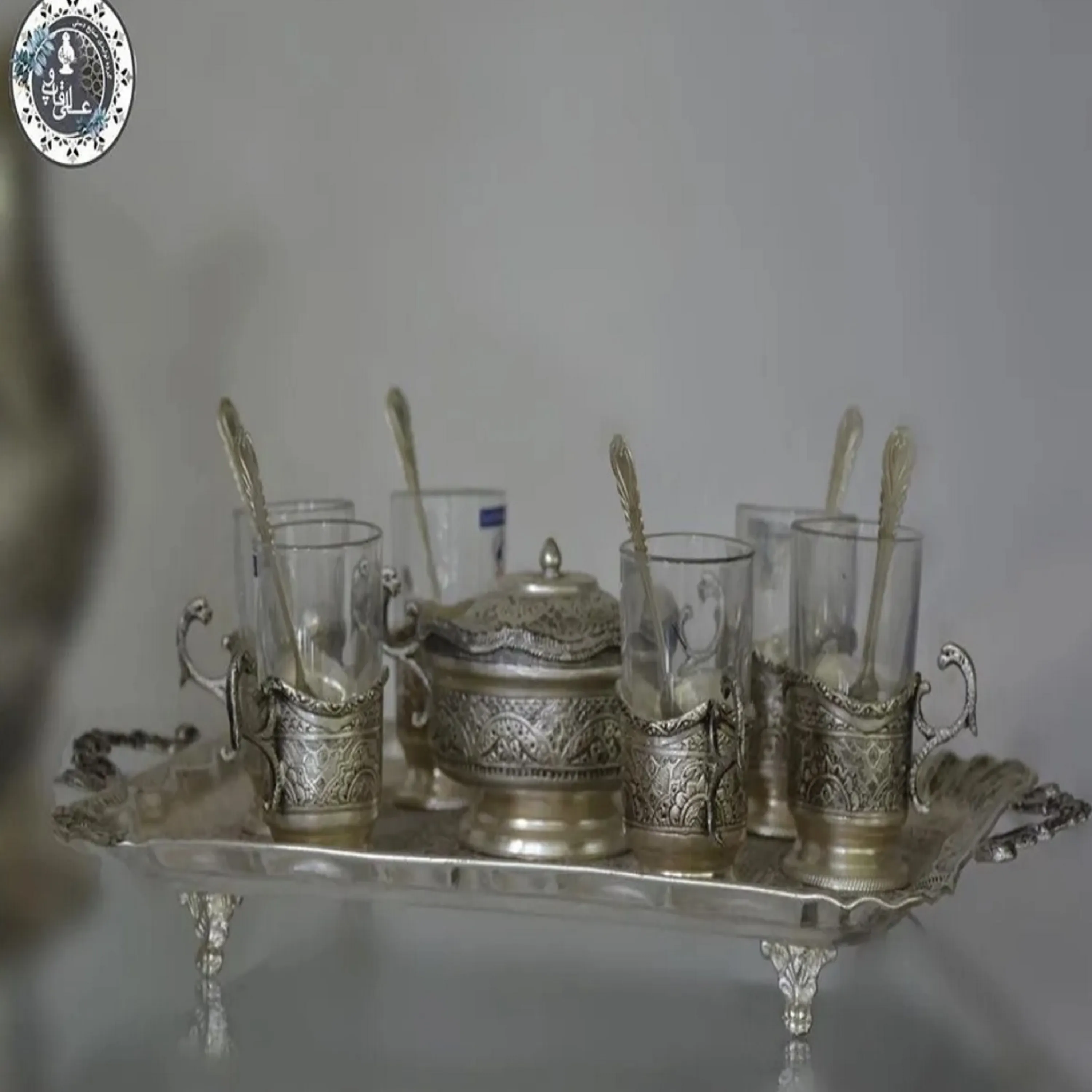 سرویس چای خوری قلم کاری سرویس چای خوری قلم کاری